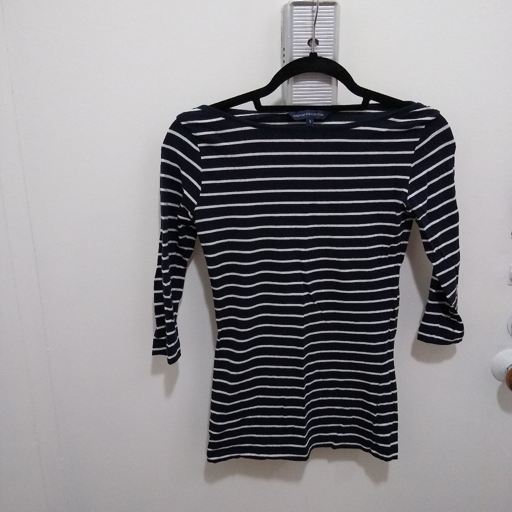 French Connection nautical striped top